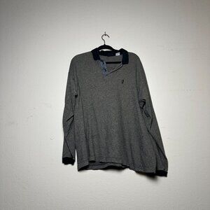 VTG Bugle Boy Polo Shirt Collared Golf Knit Men XL Preppy Outerwear 90s Plaid